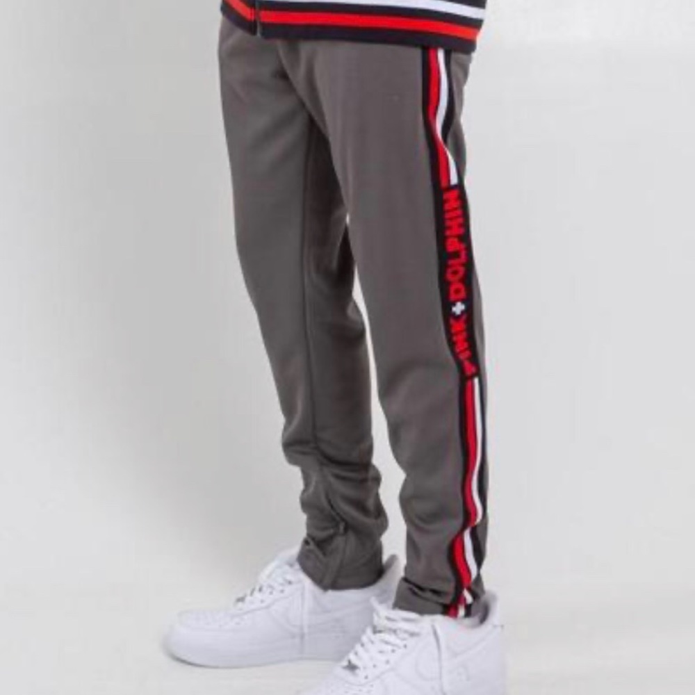 Pink Dolphin Grey Pants